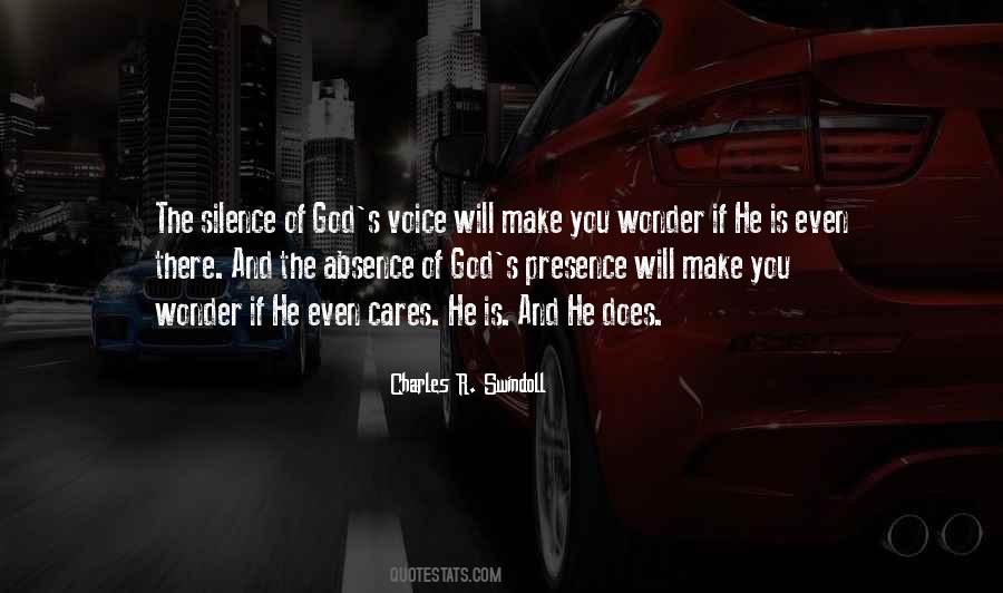 God S Absence Quotes #1551917