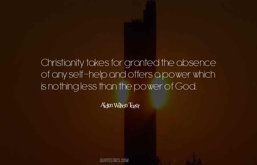 God S Absence Quotes #1867857