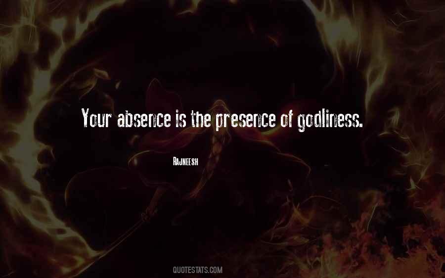 God S Absence Quotes #464135