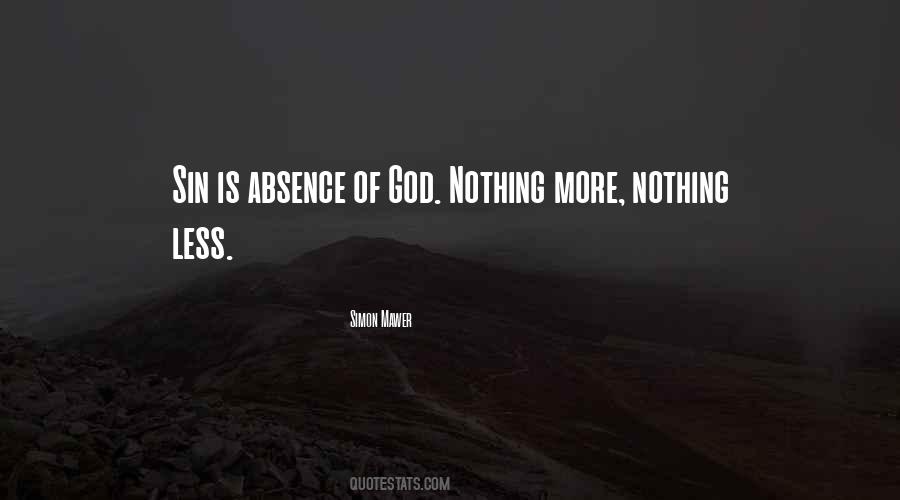 God S Absence Quotes #471987