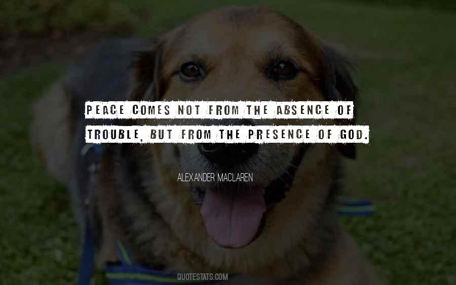 God S Absence Quotes #588543