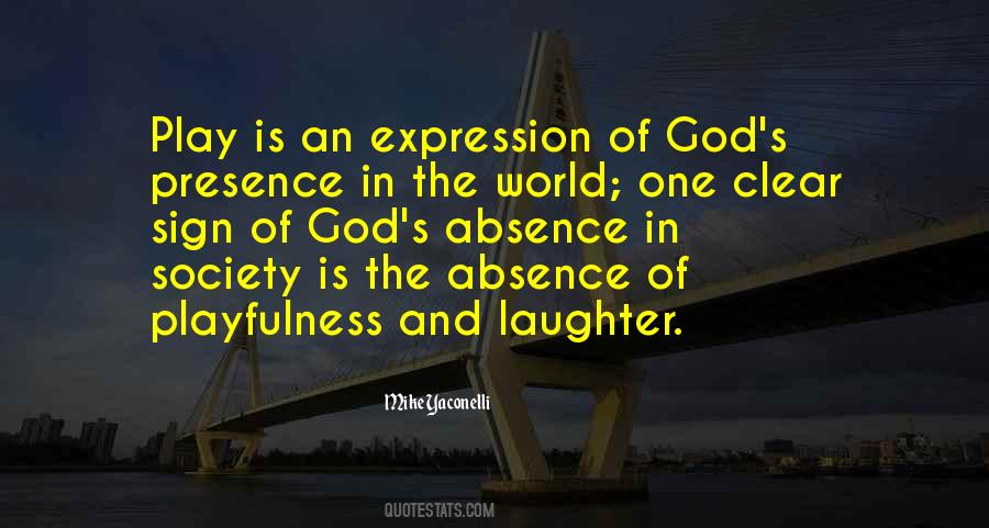 God S Absence Quotes #686610