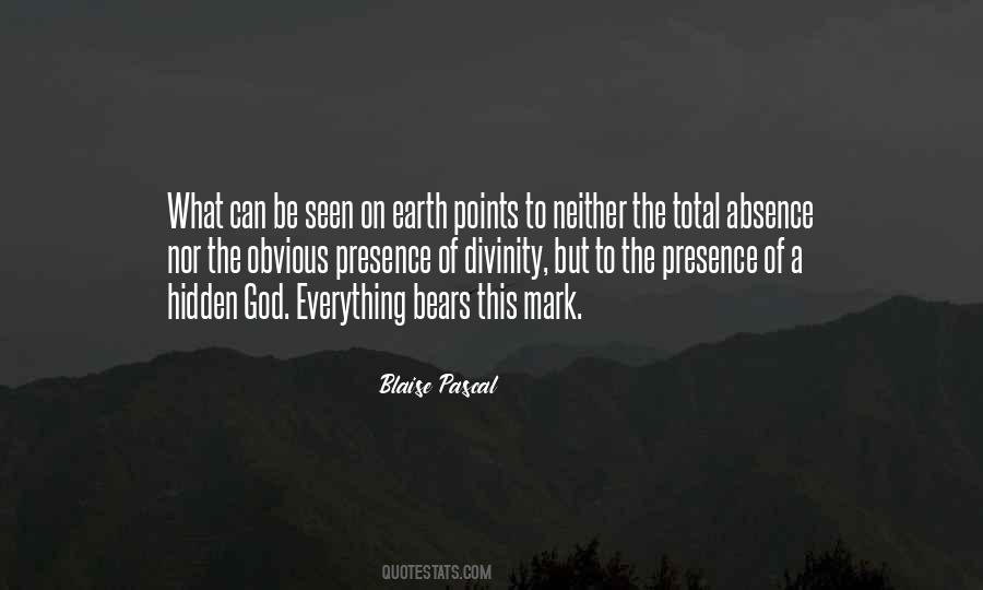God S Absence Quotes #701511