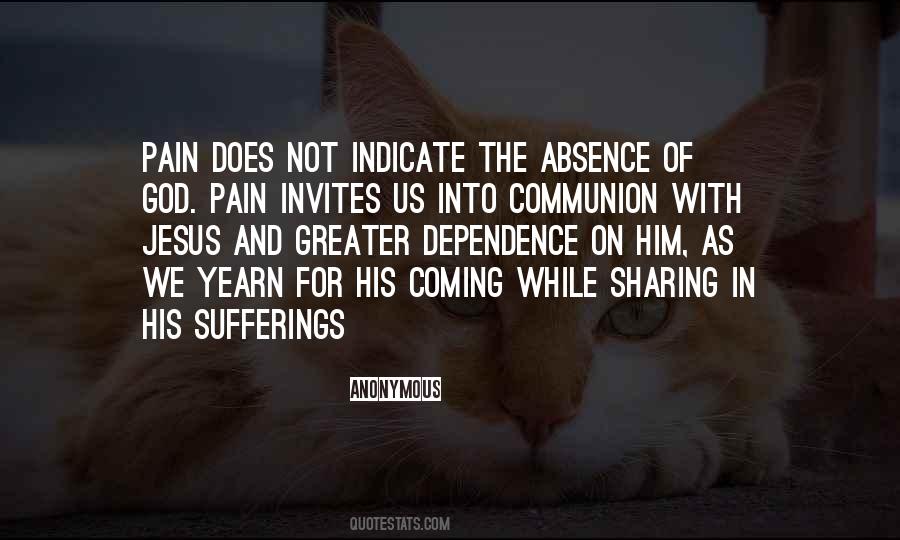 God S Absence Quotes #882309