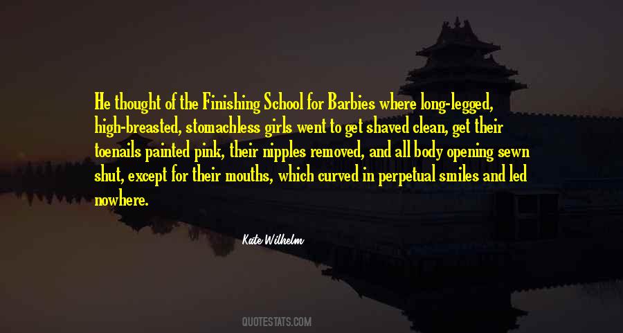 Quotes About Finishing School #201836