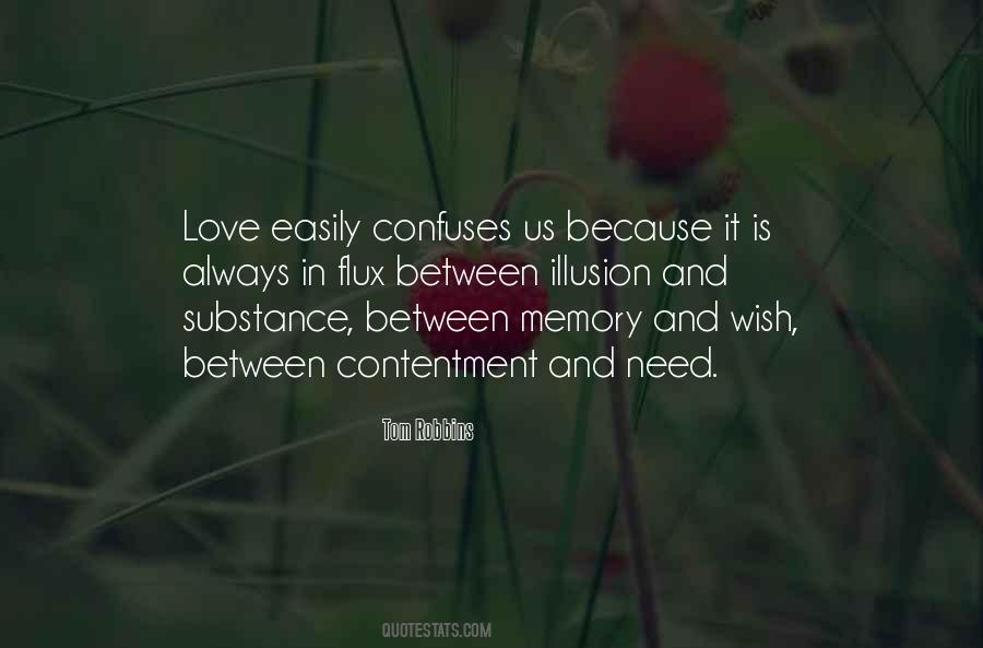 Quotes About Contentment And Love #1259021