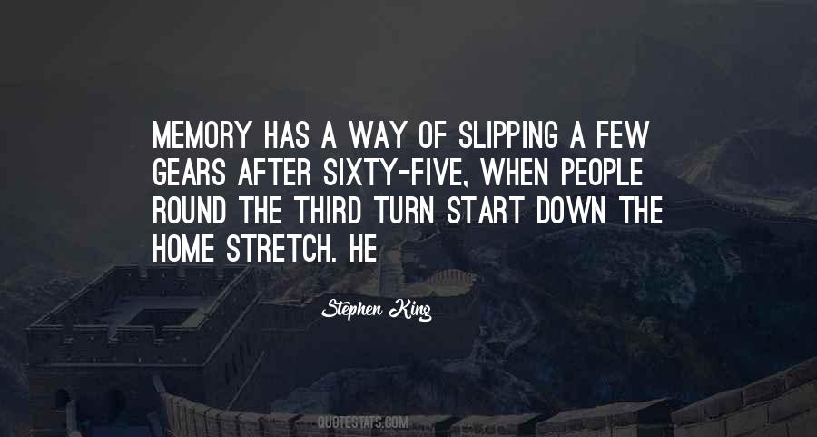 Quotes About Home Stretch #1317791