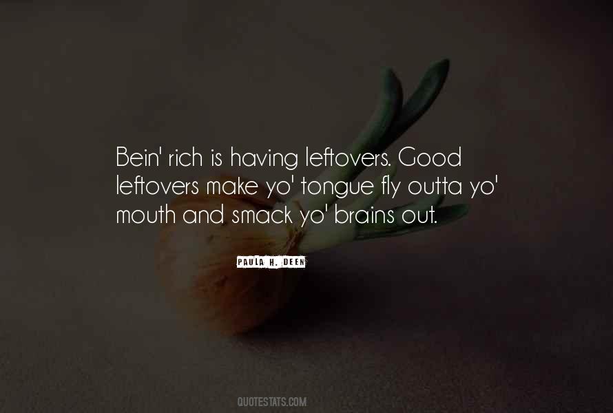 Quotes About Ex Leftovers #358295