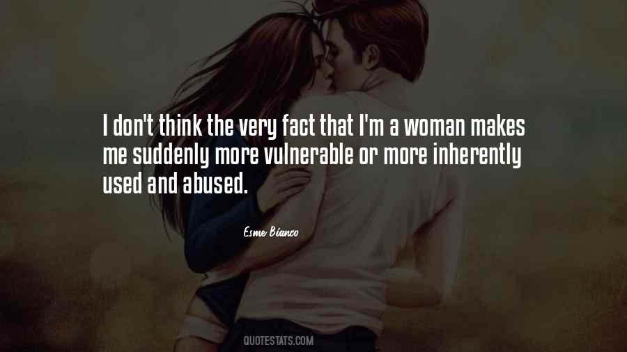 Abused Woman Quotes #1751241