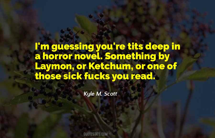 Horror Novel Quotes #1329640