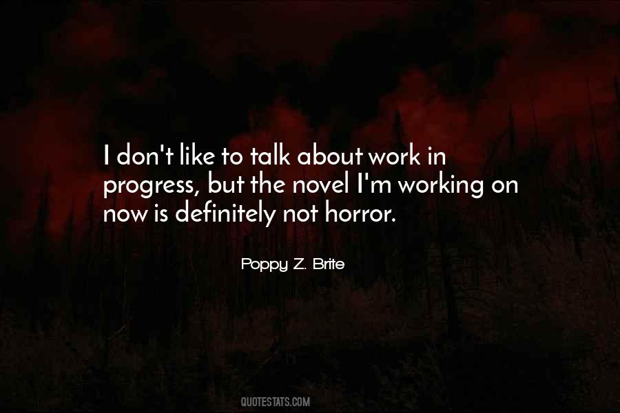Horror Novel Quotes #376129