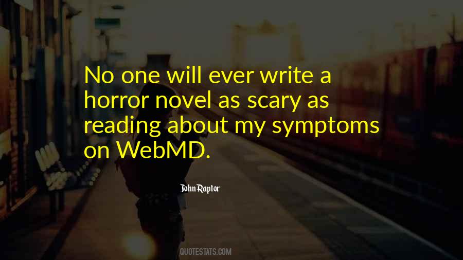 Horror Novel Quotes #827706