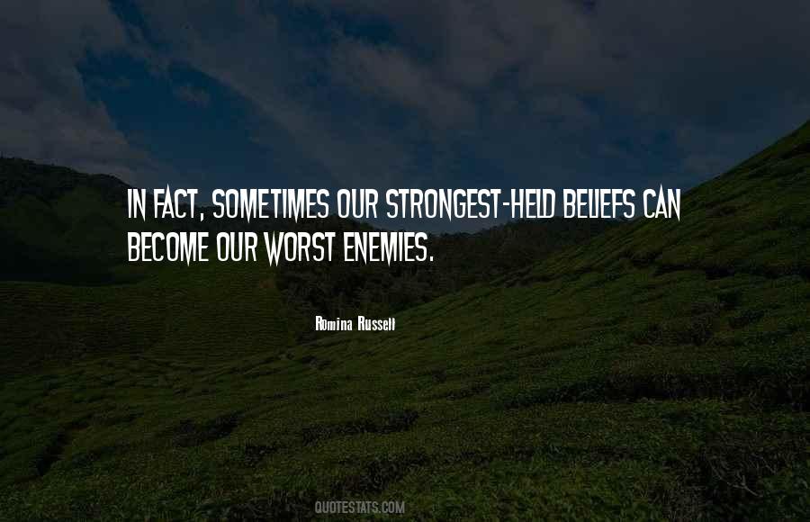 Worst Enemies Quotes #810059