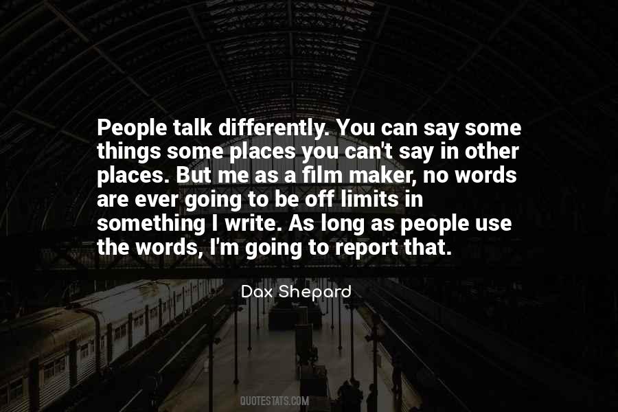 Quotes About Words You Can't Say #9295