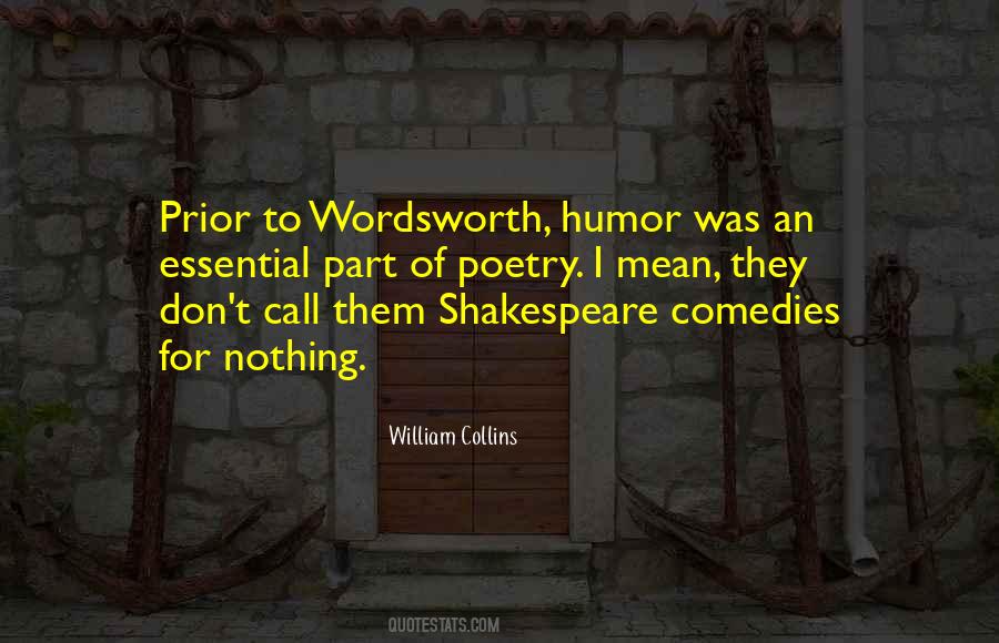 Quotes About Shakespeare's Comedies #248123