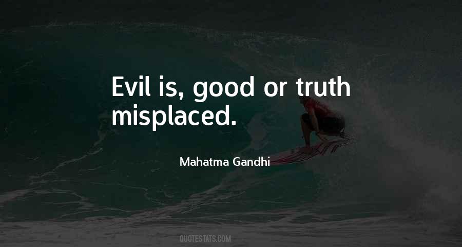 Quotes About Evil #1815509