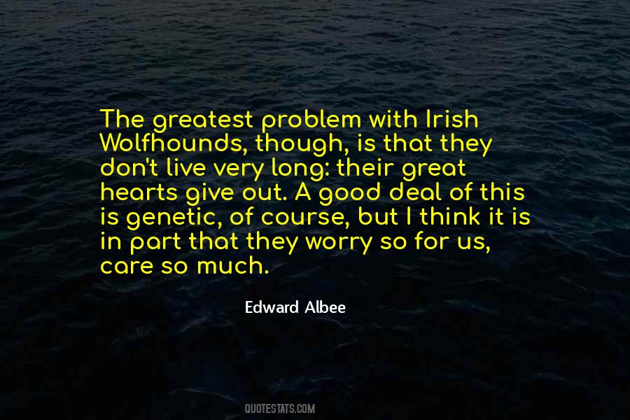 Quotes About Irish Wolfhounds #556606