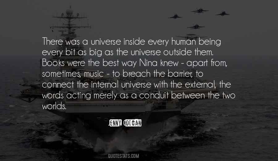 Universe Is Inside Of Me Quotes #127197