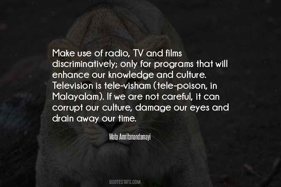 Quotes About Tv And Radio #1259930