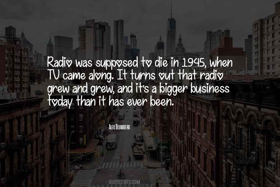 Quotes About Tv And Radio #1652618