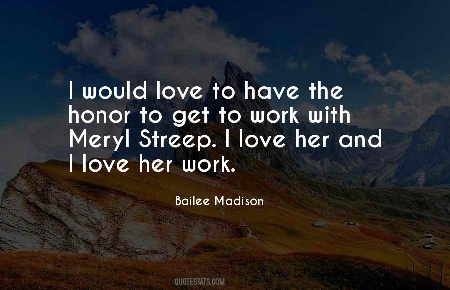 Quotes About I Love Her #1218302