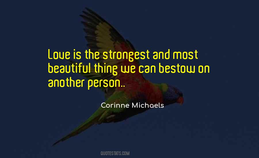 Quotes About The Strongest Person #1837972