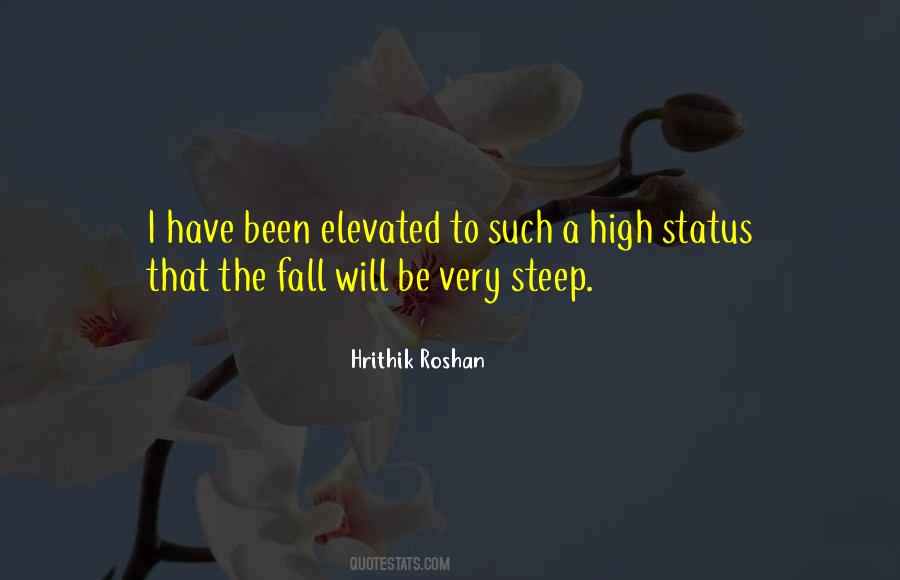 Quotes About High Status #332538