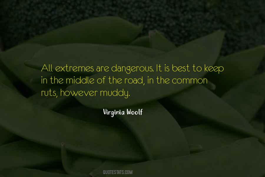 Quotes About The Middle Of The Road #541047