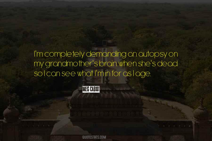 Dead Grandmother Quotes #1276178