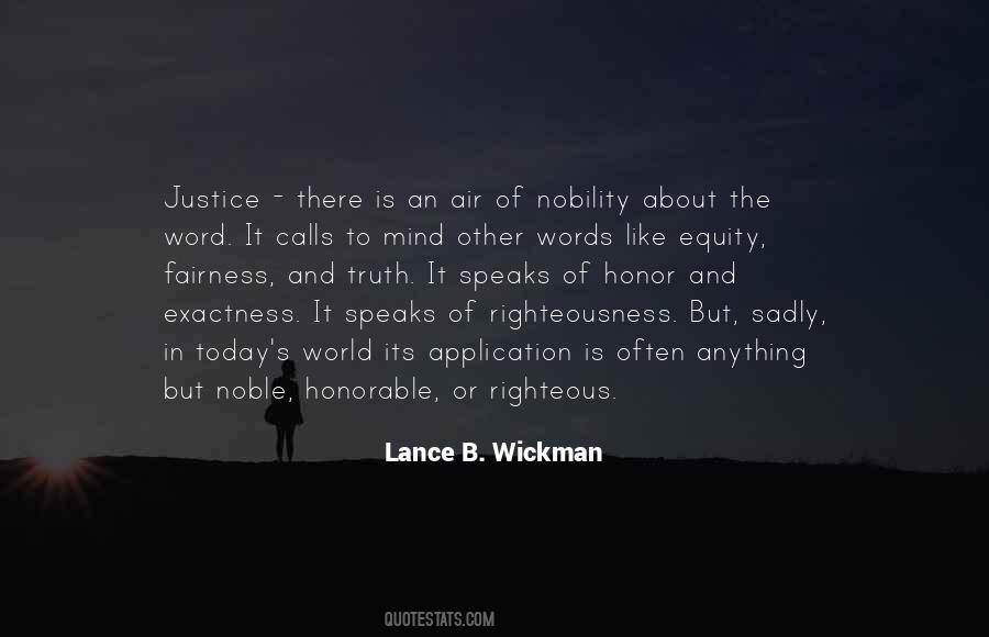 Quotes About Righteousness And Justice #1765926