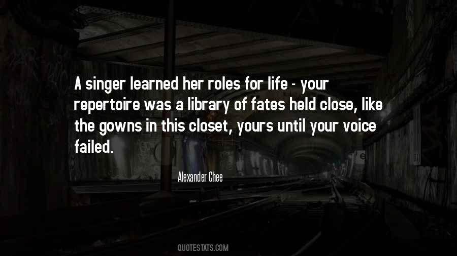 Quotes About Roles In Life #142140