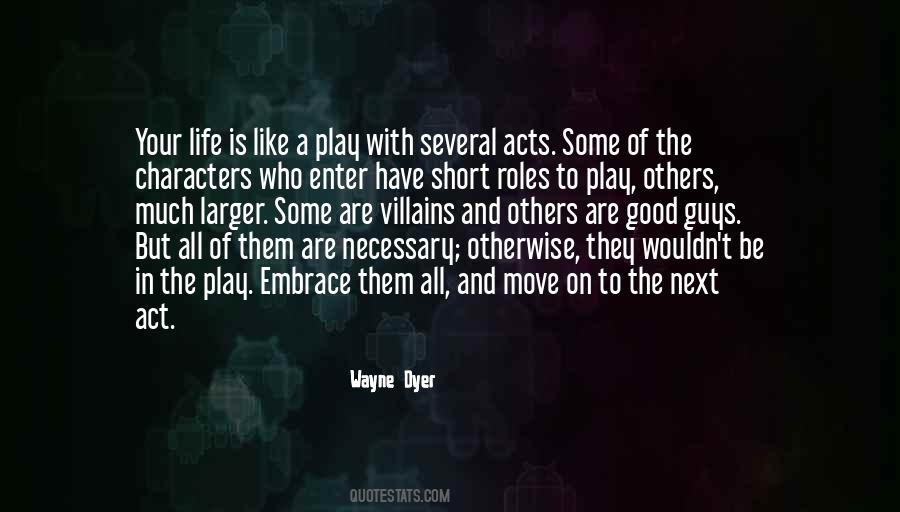 Quotes About Roles In Life #1449012