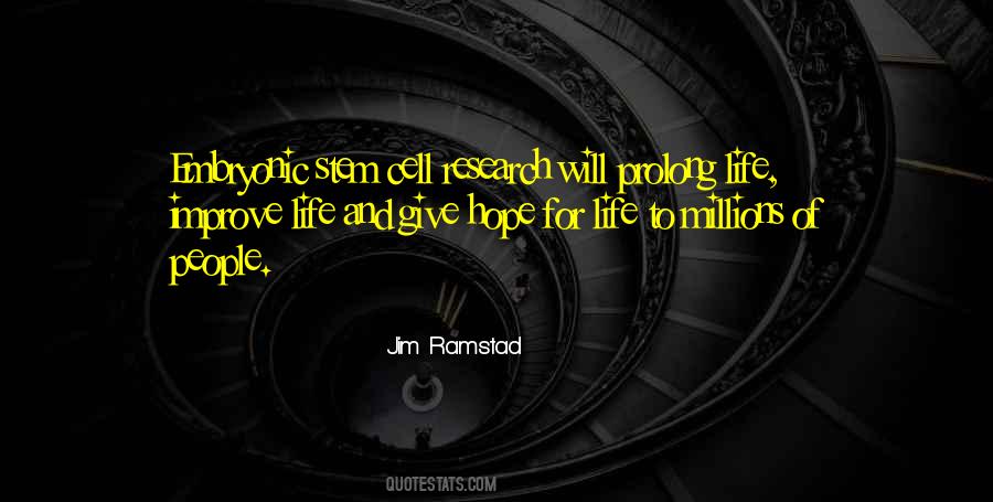 Quotes About Stem Cell Research #112802