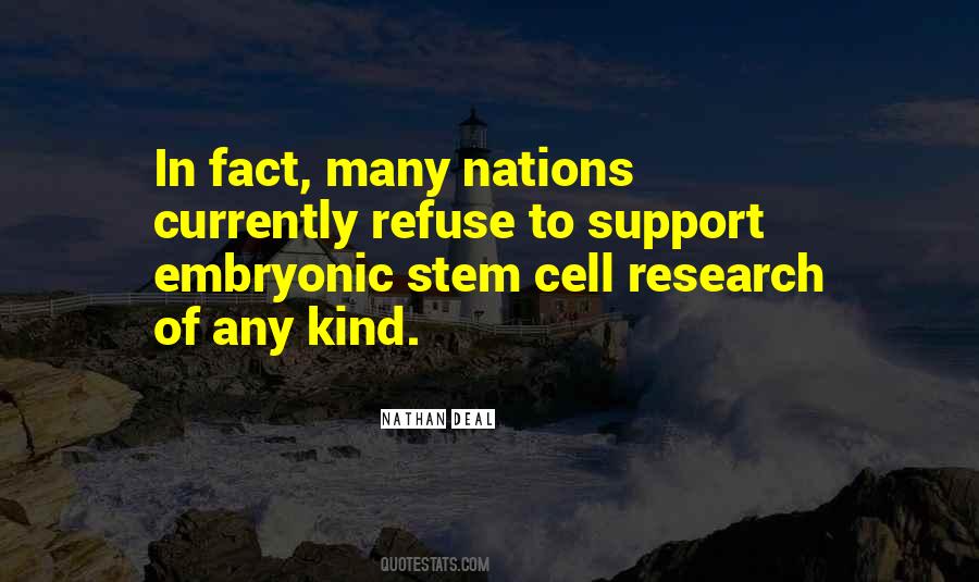 Quotes About Stem Cell Research #159440