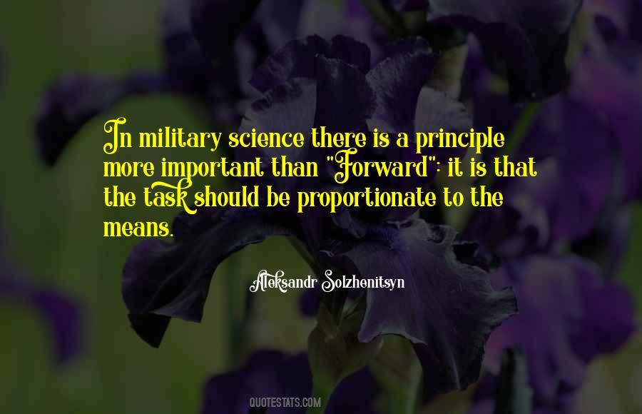 Military Science Quotes #356731