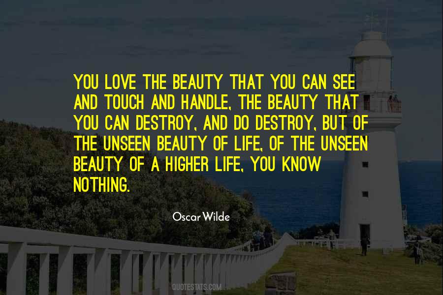 Quotes About Unseen Beauty #1818908