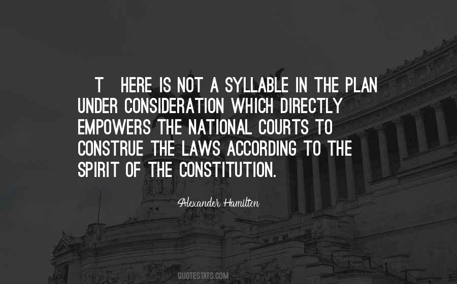 Spirit Of The Law Quotes #1734742