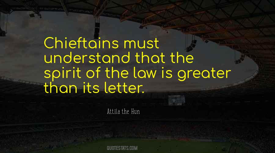 Spirit Of The Law Quotes #95689