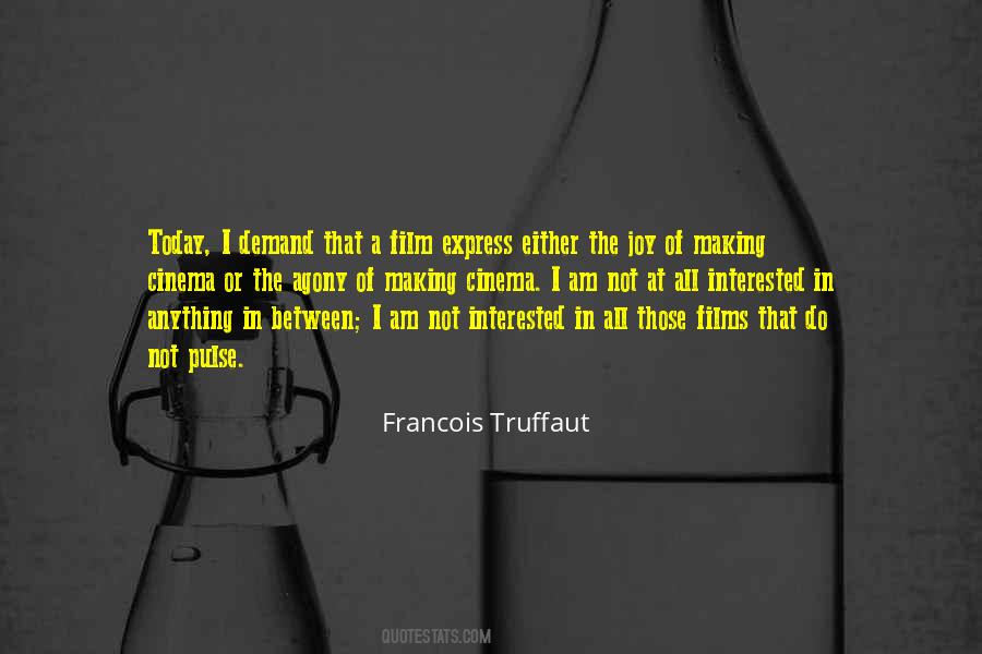 Truffaut Film Quotes #483706