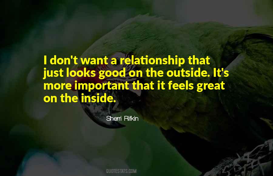 Quotes About Good Relationships #82077