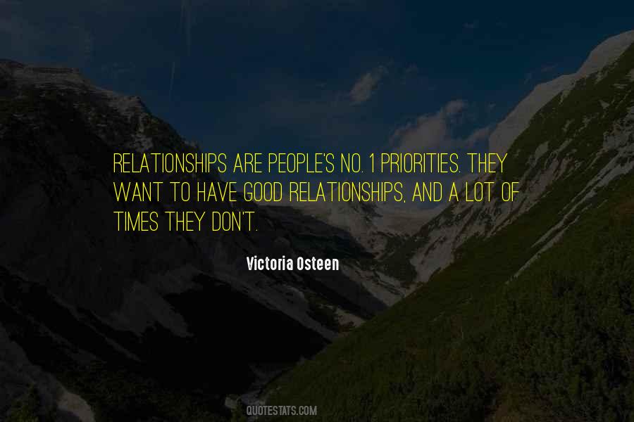 Quotes About Good Relationships #847405