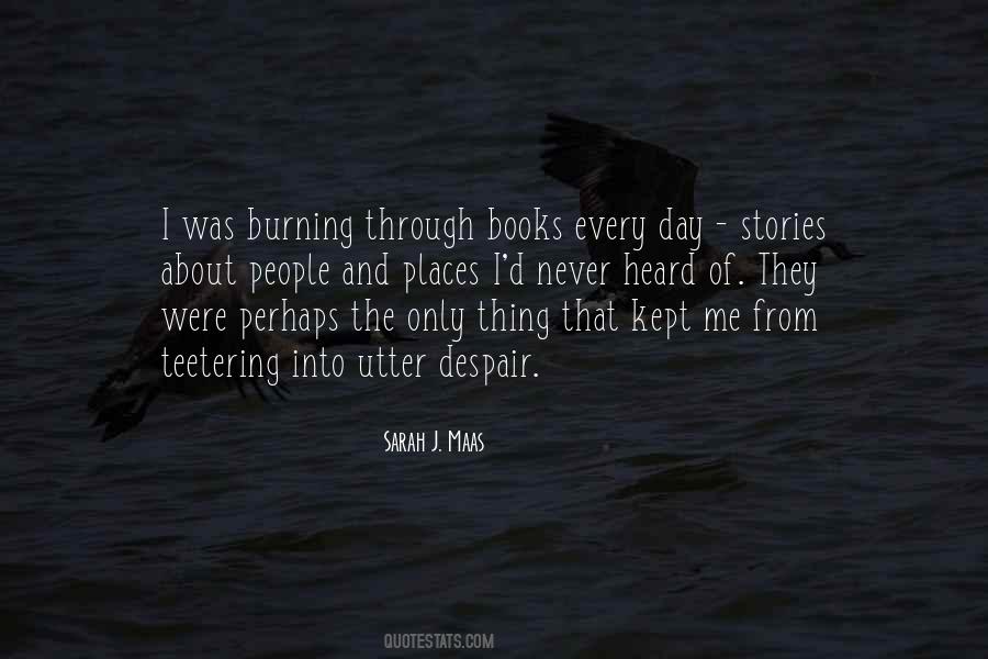 Reading Despair Quotes #515643