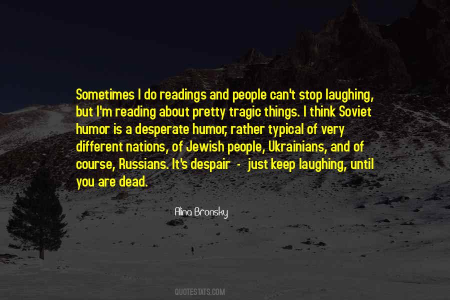 Reading Despair Quotes #870802