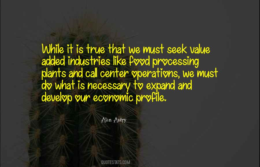 Quotes About Added Value #105145