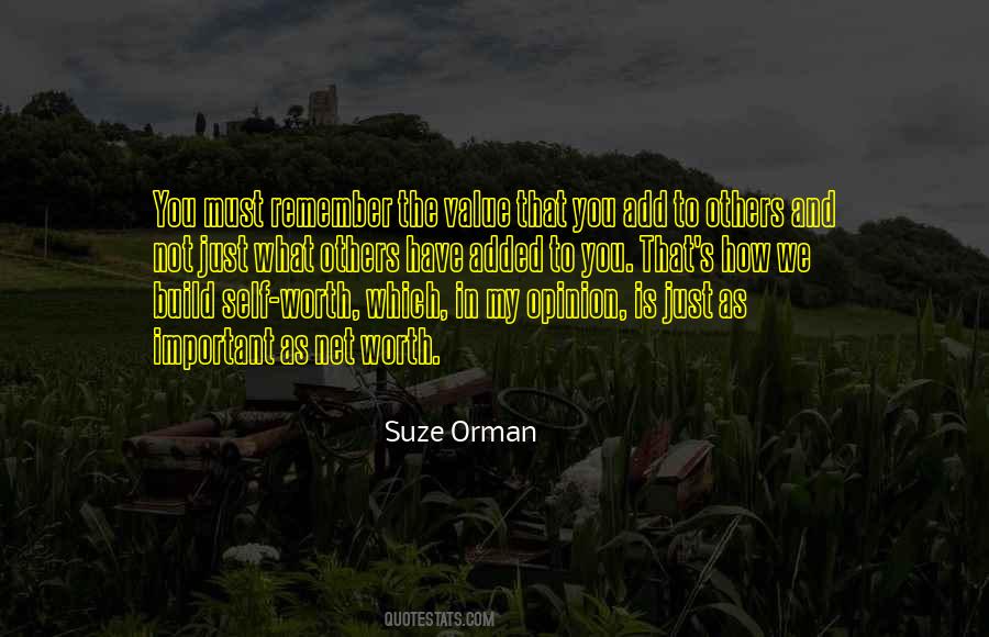 Quotes About Added Value #240961