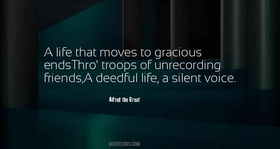 Quotes About Silent Friends #1340732