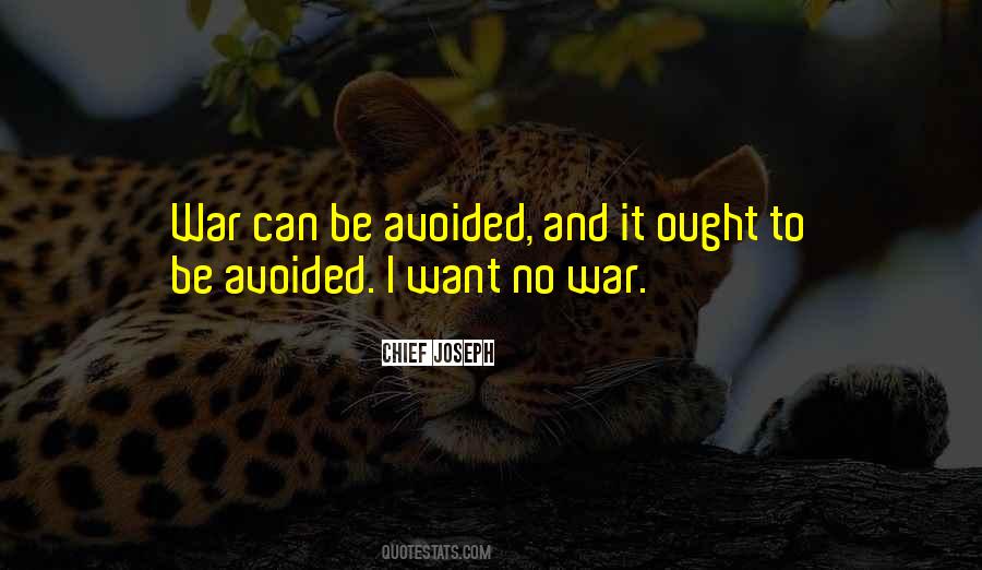 No War Quotes #10368