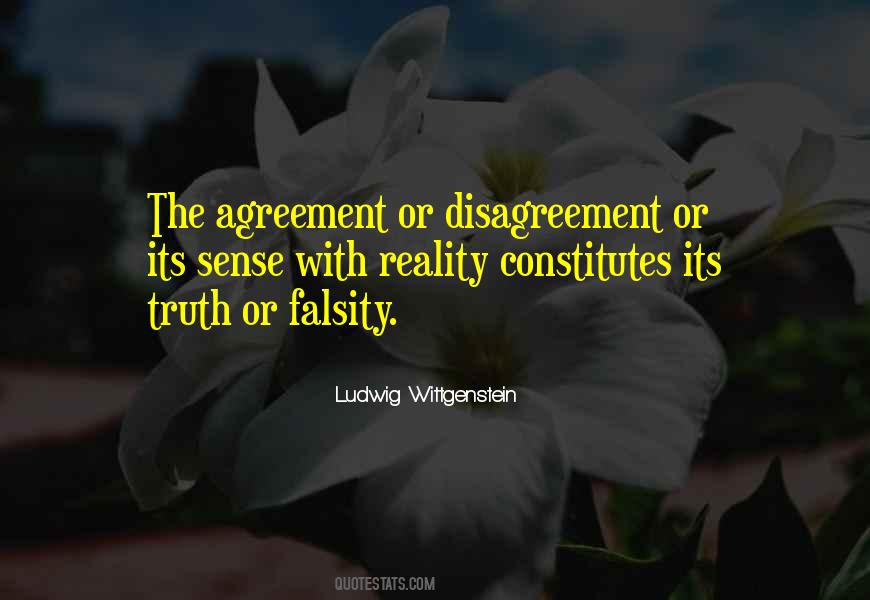 Quotes About Agreement Disagreement #1421891