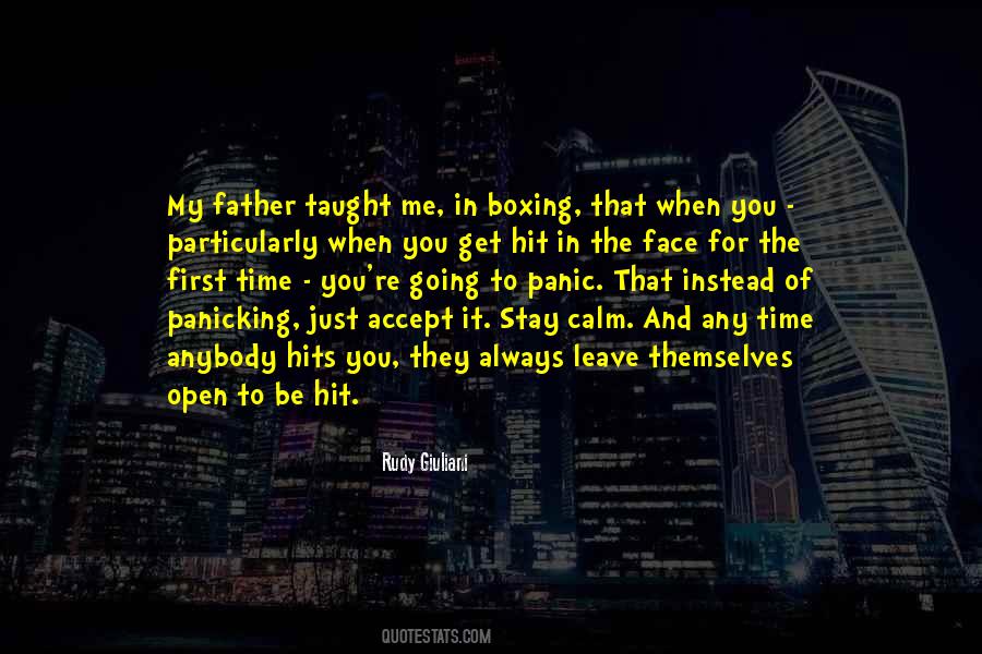 Quotes About Panicking #1758090