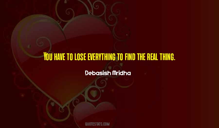 Lose Everything Quotes #1606317